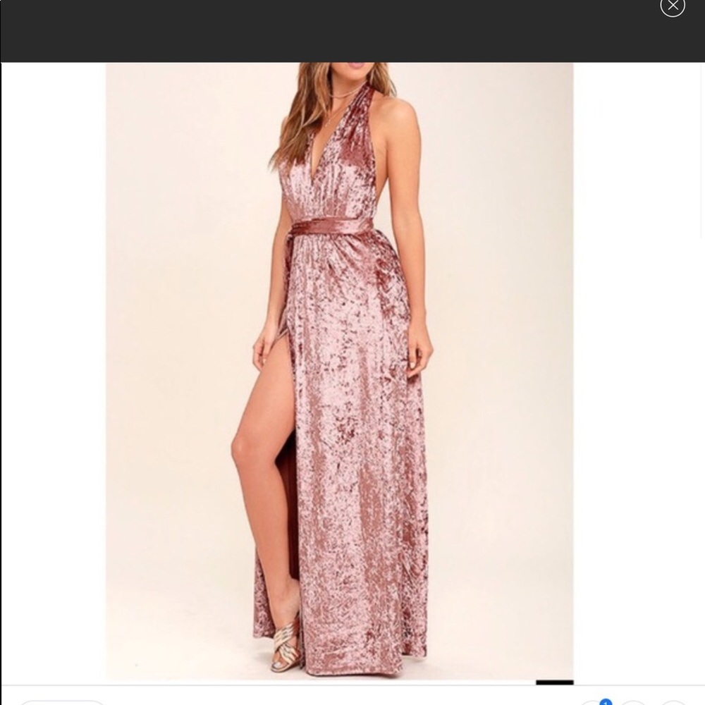 Velvet Lulu’s dress
